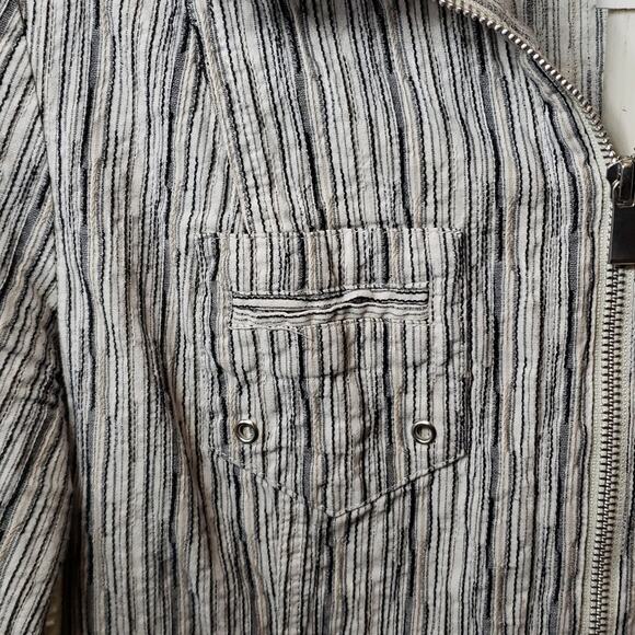 Christopher & Banks Women's 3/4 Sleeve Zippered Jacket Size XL - Picture 3 of 9